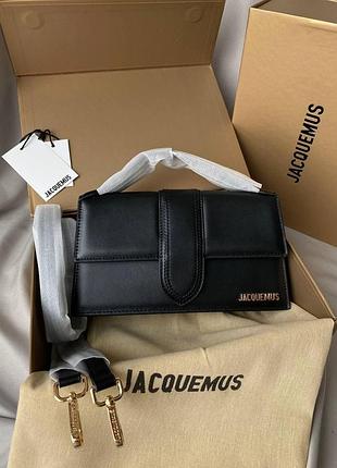 Сумка жіноча jacquemus black 25x14x8