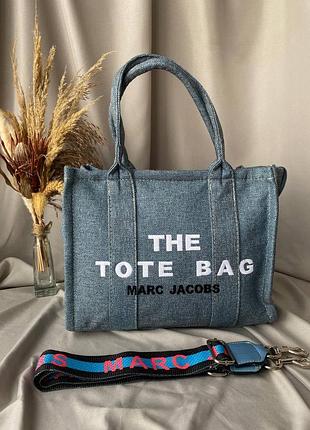 Сумка жіноча marc jacobs tote bag blue