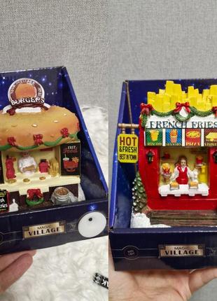 Різдвяне містечко, новорічний декор,інсталяція, рождественская деревня