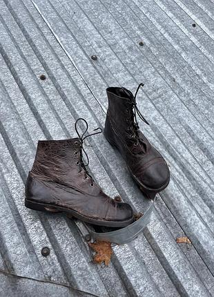 Cydwoq ботинки женские кожаные handmade in ausa авангард ботинки винтаж
