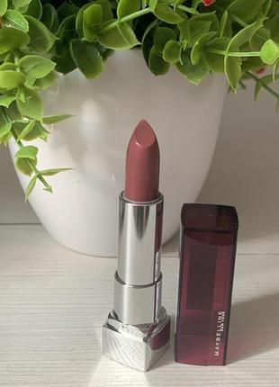 Помада для губ maybelline new york super stay sensational оттенок 211 - rosey risk *