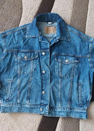 Джинсова куртка h&amp;m