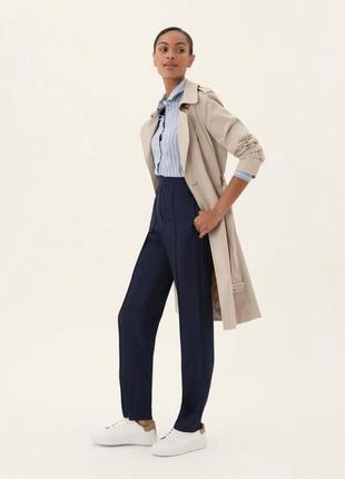 Новые брюки m&s collection straight high rise большого размера брюки джинсы
