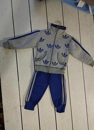 Костюм на флисе детский спортивный