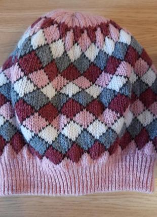 Шапка/берет, глубокая, двойная, туречковка