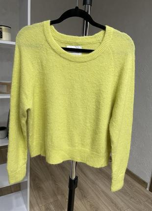 Свитер из шерсти альпаки и мериноса samsoe samsoe