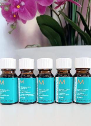 Зволожуюча олійка для тонкого і світлофарбованого волосся
moroccanoil treatment light