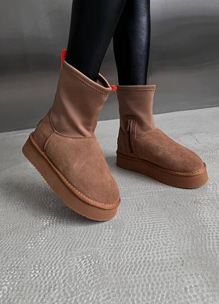Ugg dipper boots ginger угги3 фото