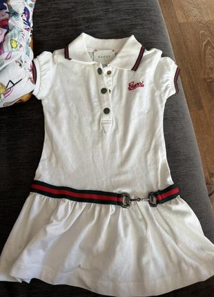 Платье сарафан gucci 3-4 года