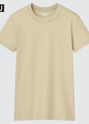 Футболка uniqlo базова оригінал u crew neck short sleeved t-shirt юнікло