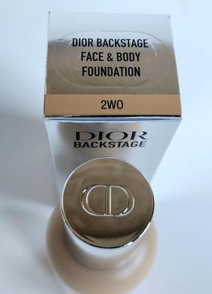 Dior backstage face & body foundation2 фото