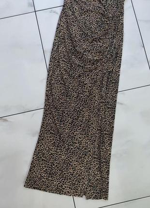 Женский пенюар накидка сеточка эротическое белье shain xs-s (36) леопард5 фото