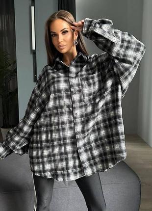 Тепла сорочка в стилі balenciaga