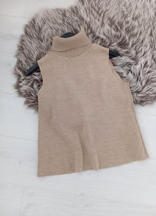 Безрукавка гольф zara без рукавів
