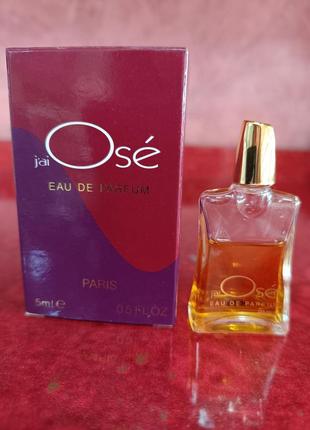 Guy laroche j’ai ose eau de parfum, скидка, неполный флакон, 4 мл, дефект крышки