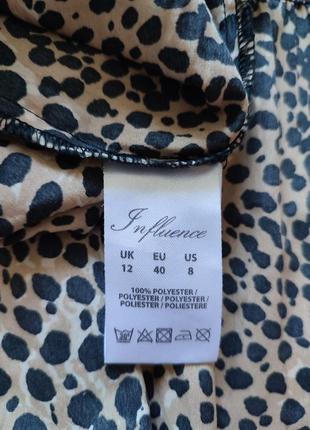 Сукня influence принт леопард7 фото