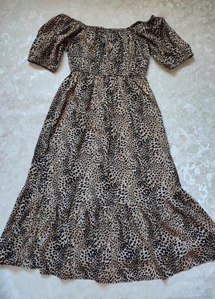 Сукня influence принт леопард2 фото