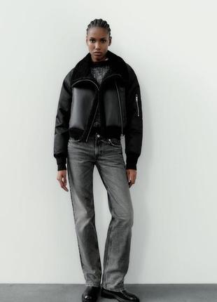 Куртка дубленка zara. размер xs. новая, с бирками.