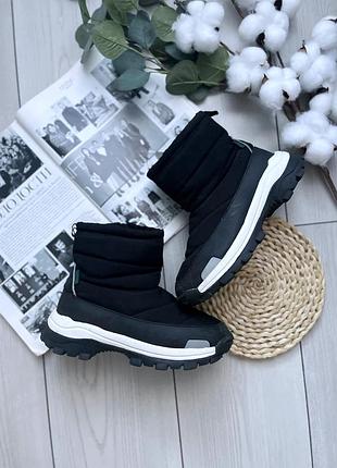 Классные ботинки термо zara 22cm