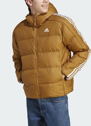 Куртка adidas essentials midweight down hooded jacket ik3215