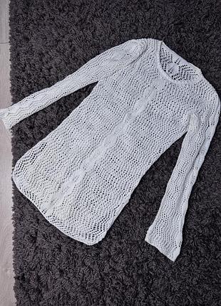 Короткое пляжное платье