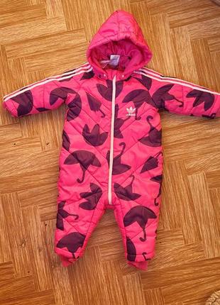 Демисезонный комбинезон 68/74 adidas