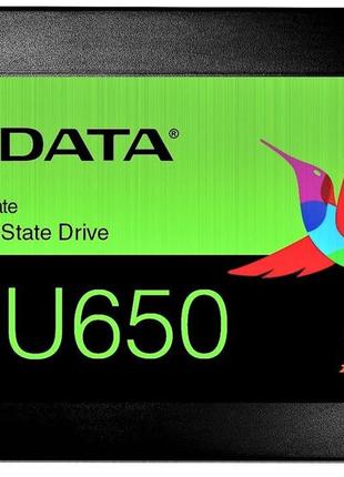 Накопитель ssd 120gb sata iii tlc 3d nand 2.5 adata ultimate su650 asu650ss-120gt-r