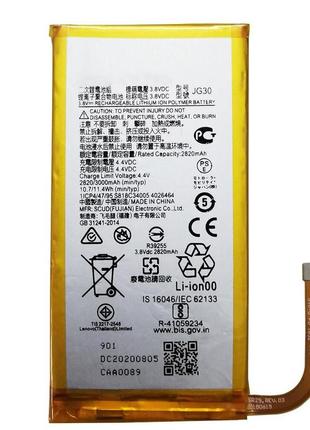 Аккумулятор jg30 (акб, батарея) motorola moto g7 xt1962-5 3000mah