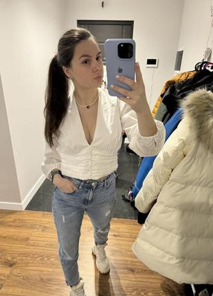 Zara сорочка блузка zara