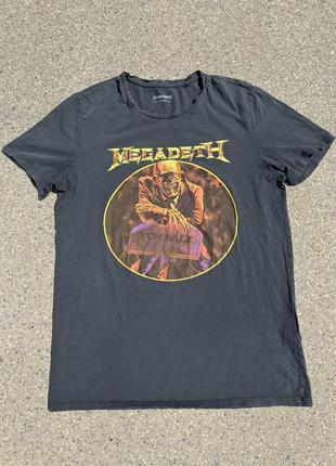 Футболка мерч megadeth