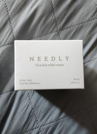 Needly cicachid relief cream – увлажняющий крем с центеллой для чувствительной кожи 48 мл
