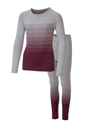 Термобілизна дитяча crivit 158-164см, 12-14років, німеччина, термолонгслів для дівчинки/хлопчика, комплект білизни дитячий