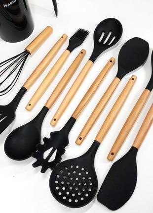 Набор кухонный из 11 силиконовых предметов