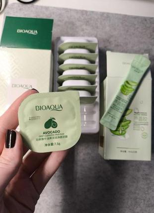 Набор масок bioaqua авокадо + набор масок bioaqua алоэ вера = 110 грн!!