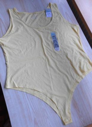 Боді primark, eur 50-52 / uk 22-24. з біркою!, pp 2xl.
