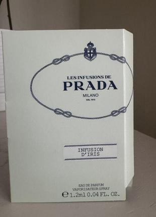 Prada les infusions: infusion iris парфюмированная вода унисекс