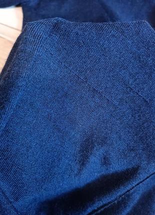 Легкий свитер / кофта бренда next из 100% шерсти мериноса / шерсть8 фото