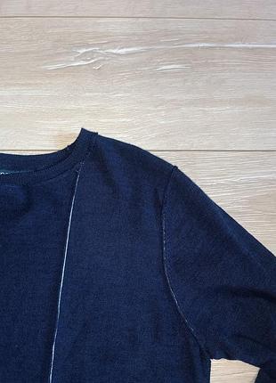 Легкий свитер / кофта бренда next из 100% шерсти мериноса / шерсть2 фото