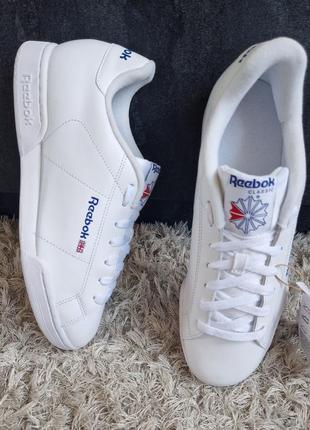 Оригинальный. кроссовки reebok npc ii 1354 нат.кожа/эко кожа р.42.5eur.