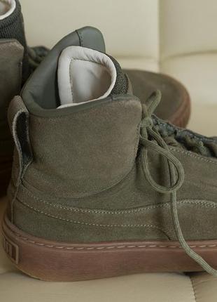 Высокие замшевые кроссовки puma2 фото