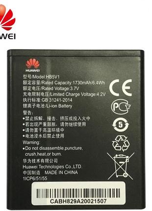 Акумулятор hb5v1 для huawei y516 (li-polymer 3.7 v 1730mah)