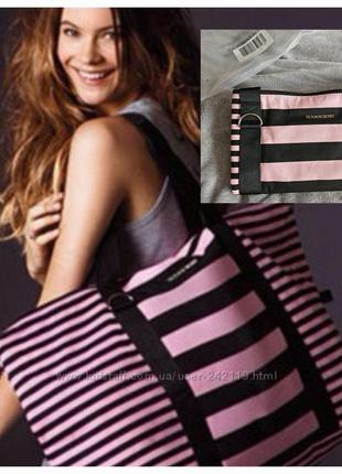 Сумка тоут victoria's secret limited edition getaway weekender tote bag1 фото