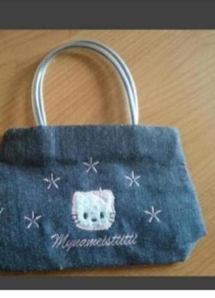 Диияча сумочка ,тканина плотна   helli kitty