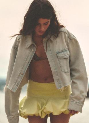 Джинсова куртка zara