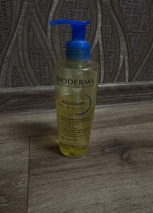 Масло для душа bioderma atoderm shower oil 200мл