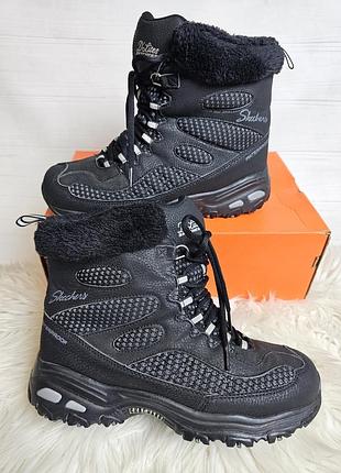 Зимние ботинки skechers 39 размер