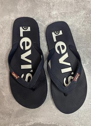 Шльопанці шльопки levi’s