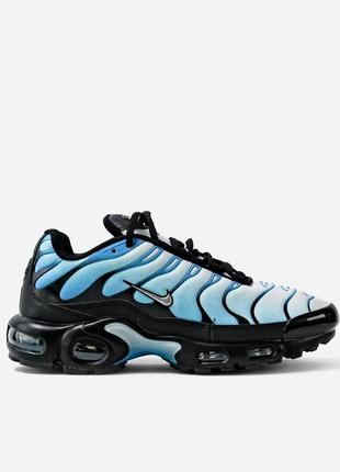 nike metallic air max tn plus gradient blue2 фото