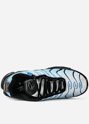 nike metallic air max tn plus gradient blue7 фото