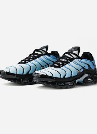 nike metallic air max tn plus gradient blue9 фото